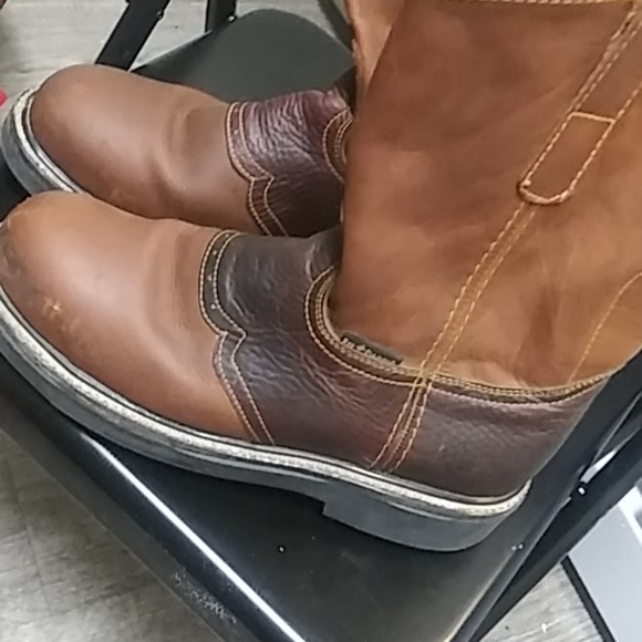 Mens work boots - Picture 3 of 3